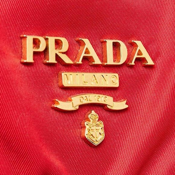 Prada Rosso Re-Nylon Small Backpack Bag - 1BZ677 - Picture 7 of 12